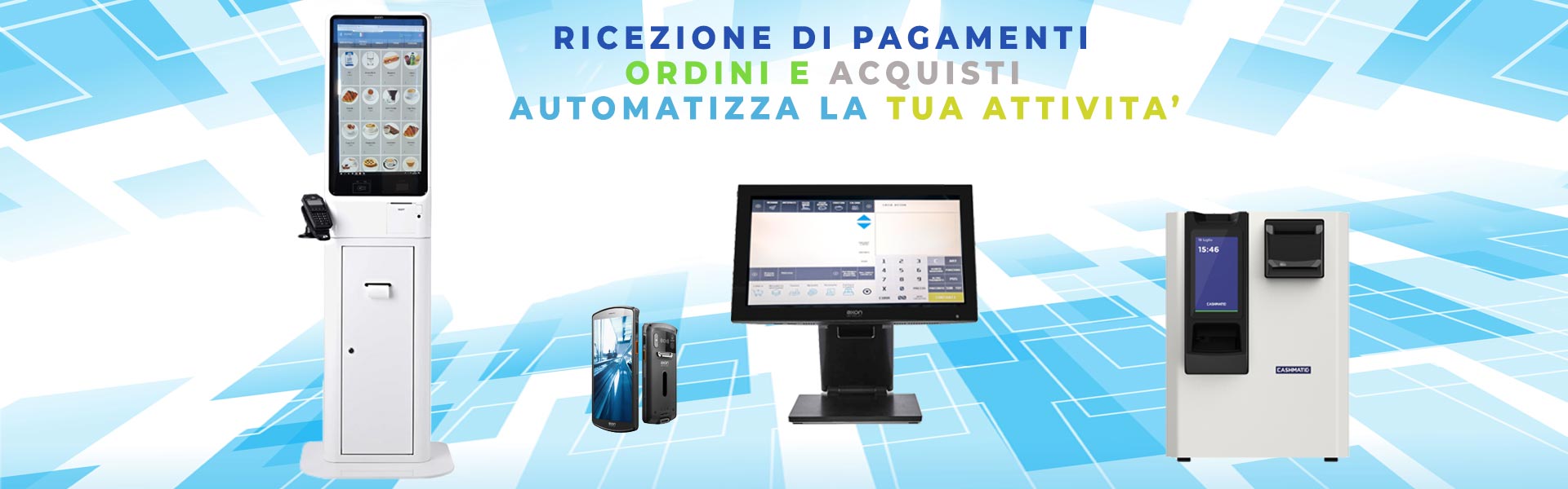 Casse automatiche e Totem multimediali